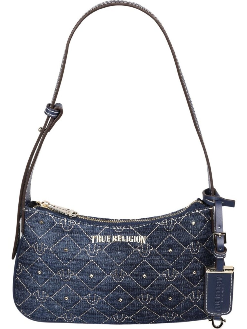 True Religion Shoulder Bag, Dark Denim